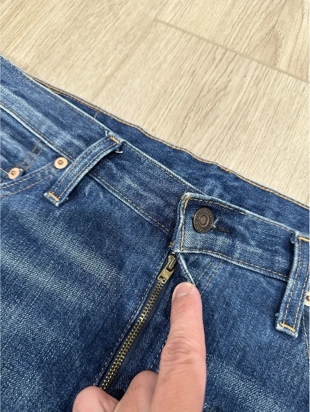 LVC Levi's Vintage Clothing 36x34 505-0217 BigE Selvedge Jeans